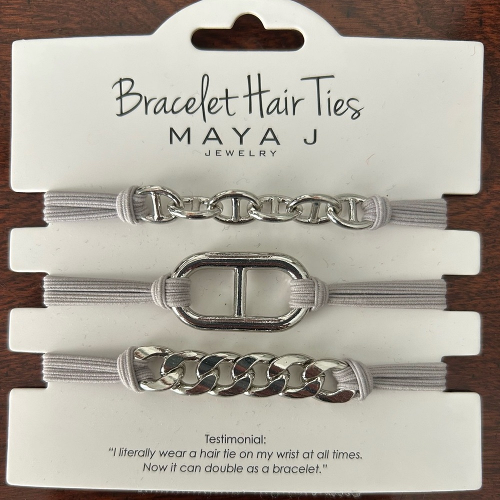 MAYA J Bracelet Hair Ties